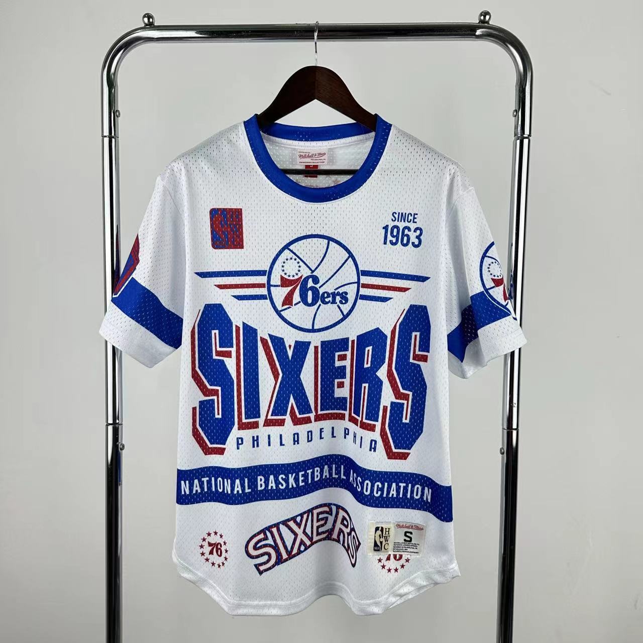 Men Philadelphia 76ers  white NBA 2025 Jersey->denver nuggets->NBA Jersey